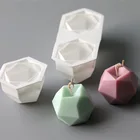 3D форма для свечей, креативная геометрическая форма для свечей, форма для шоколадного мусса, сделай сам, форма для свечи и мыла ручной работы
