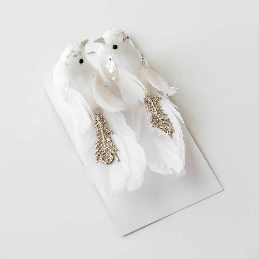 

Рождественские украшения с птицами