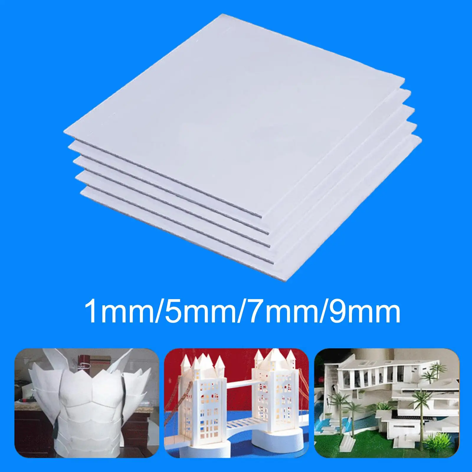 

5 шт., пенопластовые листы для творчества