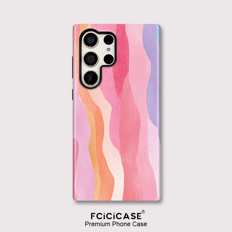 Фото Чехлы для телефонов Fcicicase для Samsung Galaxy S25 Plus S24 Ultra S23 S 23+ S20 FE, модный защитный матовый чехол с рисунком №1