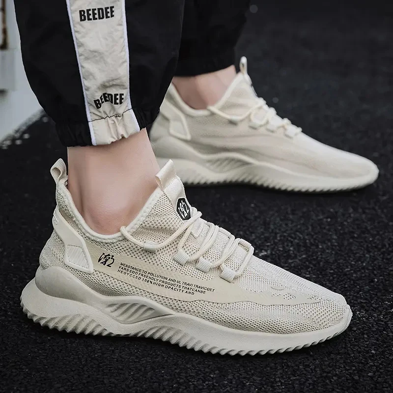 New Running Shoes Men Zapatillas De Deporte Platform Breathable Athletic Trainer Sneakers 2022 Fashion Mens Sneaker