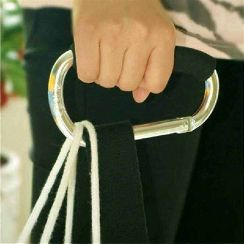 

1pc Oversize Hook Carabiner Shopping Hook with Sponge Safety Balance Carabiner Outdoor Camping Hiking Large Hook 135mm*9mm