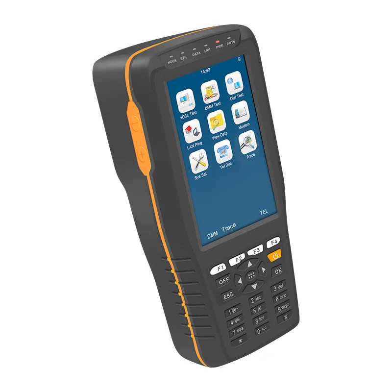 DHL Free shipping TM600P Support 35b 30a 17a Profile VDSL tester with OPM VFL TDR and Cable Tracker