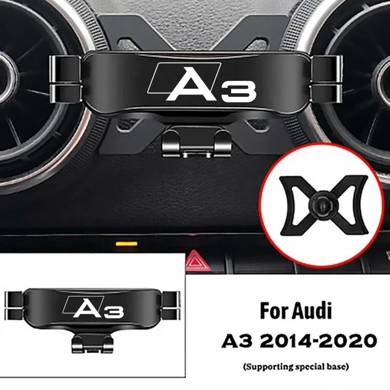 Автомобильный держатель телефона Audi A3 S3 8V 2014-2020 крепление для вентиляционного