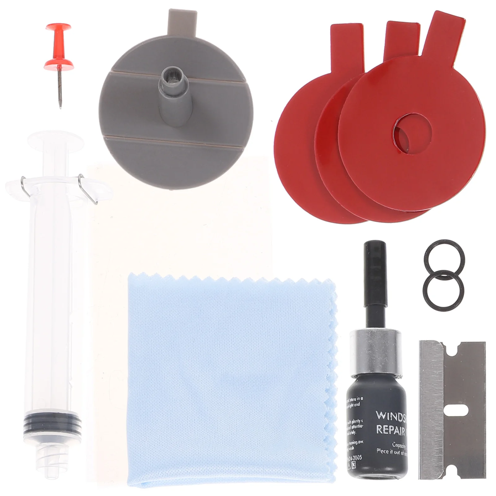 

Glass Repair Kit Windshield Chip Auto Window Crack Body Tools Car Cracks Chips