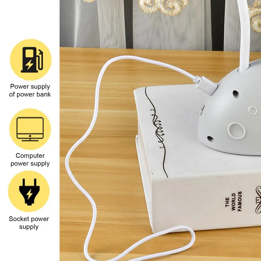 

Практичная Настольная лампа с защитой глаз, прикроватная лампа креативной формы с USB-зарядкой, прикроватная лампа с мультяшным астронавтом, широкое применение