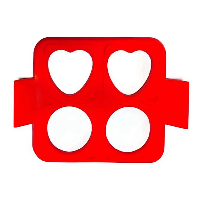 Силиконовый лоток для яиц сковороды - антипригарные кольца омлетов пищевые