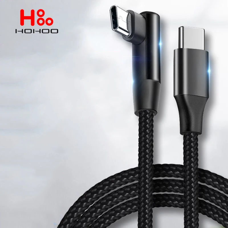 100 Вт USB C 90 градусов для iPhone 15 16 Pro Max iPad MacBook Xiaomi 14 13 12 11 Redmi K70 60 50 40 Nota 11T Huawei P70 Mate OnePlus