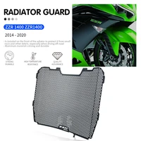 for kawasaki zzr1400 2015 2016 2017 2018 2019 2020 motorcycle accessories radiator guard protector grille grill cover zzr 1400