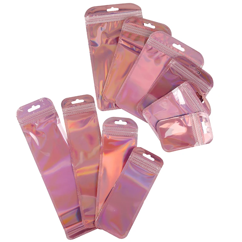 30 шт. пластиковые самозапечатывающиеся пакеты для хранения, сумка с застежкой-молнией, сумки на молнии с замком, ожерелье, браслеты, кольцо, дисплей, упаковка для ювелирных изделий (art.: 3920d36ca1c9a) - 3920d36ca1c9a