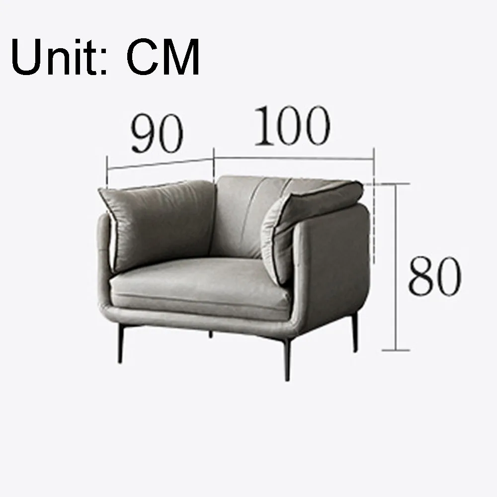 

105/175/215/145cm Living Room Sofas Light Luxury Fabric Couch Sponge Filling Simple And Modern Home Furniture