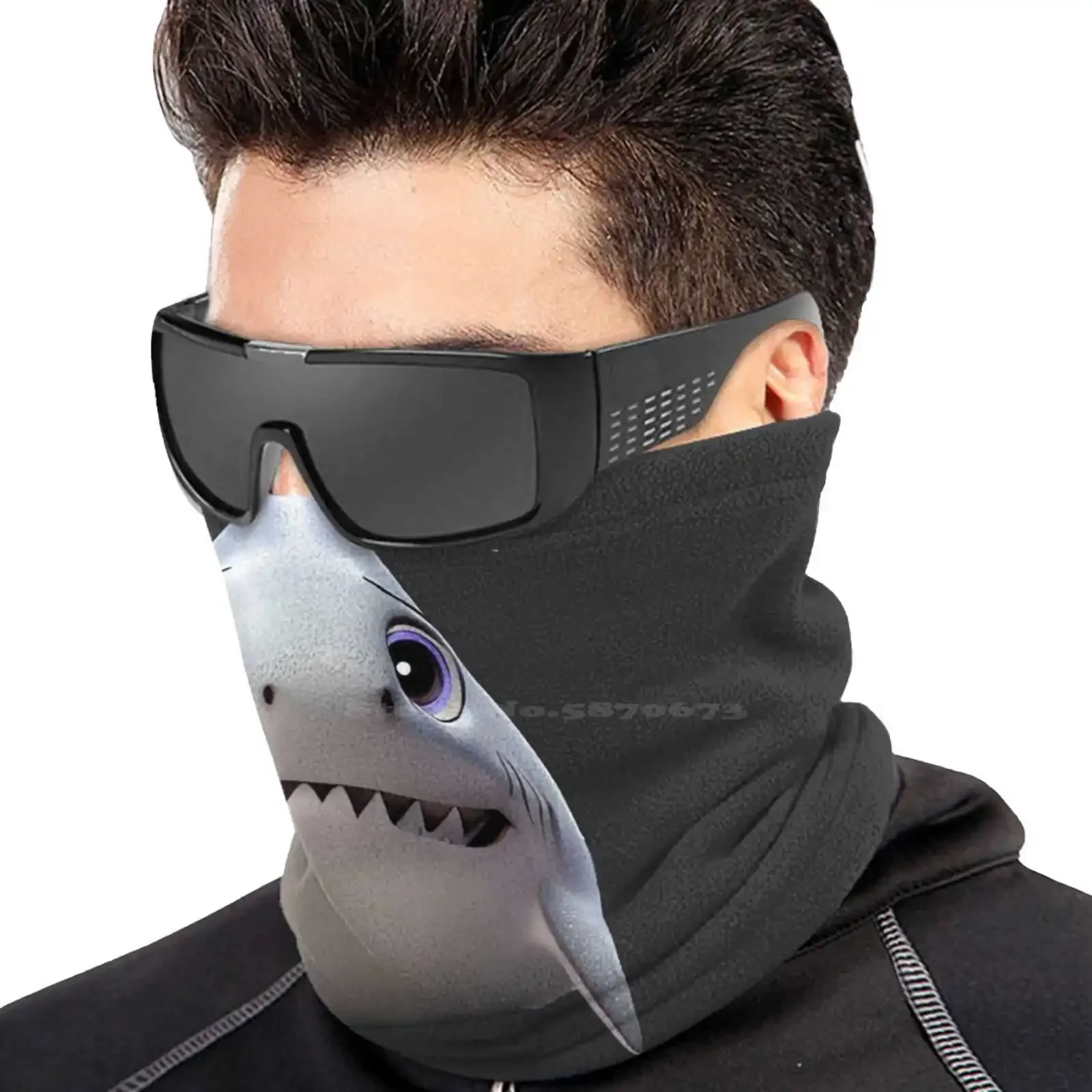 Очаровательная вязаная шапка в виде акулы теплая уличные шапки очаровательные