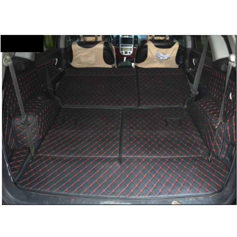 

Специальный багажник Fe, ковры Santafe, высота багажника сидений для 2011 года, Качественная автомобильная подкладка! Грузовой Hyundai Santa 7 на 2012-2009 гг.