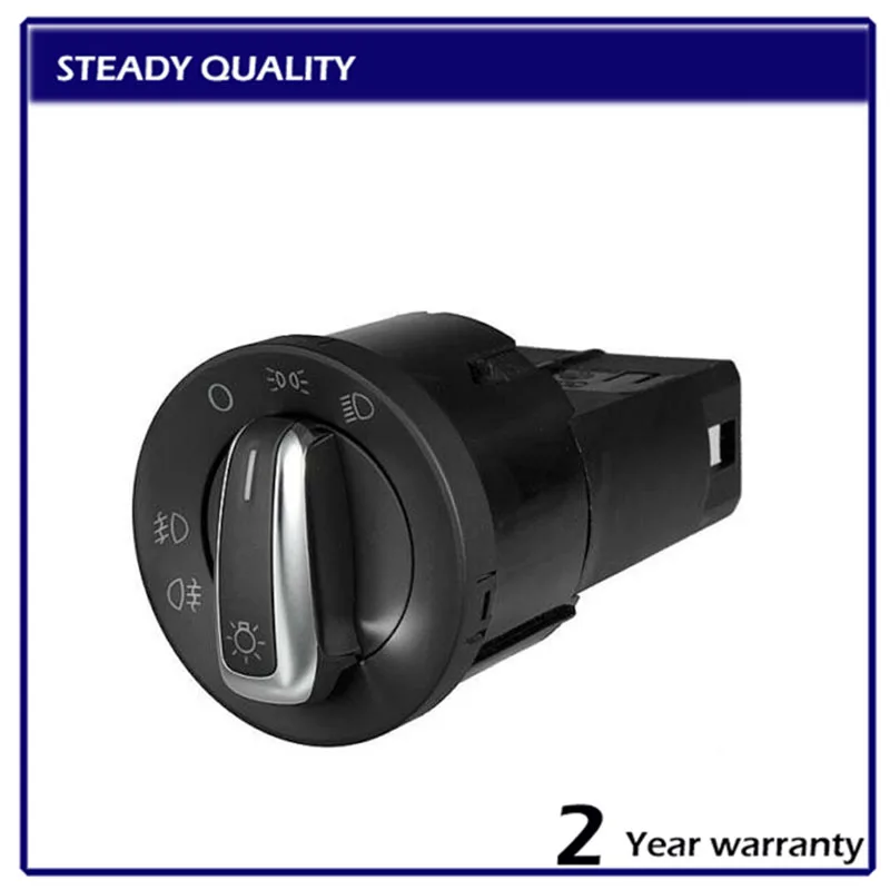 

3BD941531/3BD 941 531 For VW Golf MK4 Jetta 4 Bora Passat B5 Chrome Headlight Control Switch Fog Lamp Control Switch