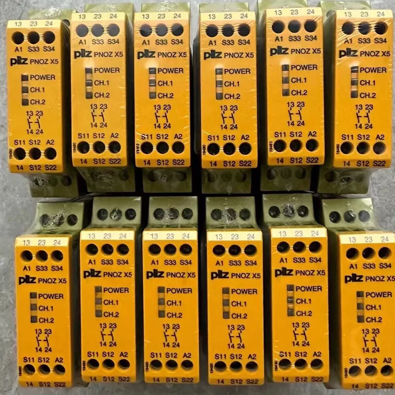 Новый оригинальный Pilz 773520 Модуль реле безопасности PNOZ mo2p 2n/o в наличии