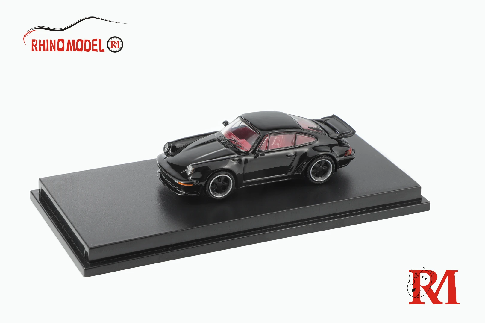 

**Pre-order ** Rhino Model RM 1:64 Singer Turbo 930 Black Diecast Model Car