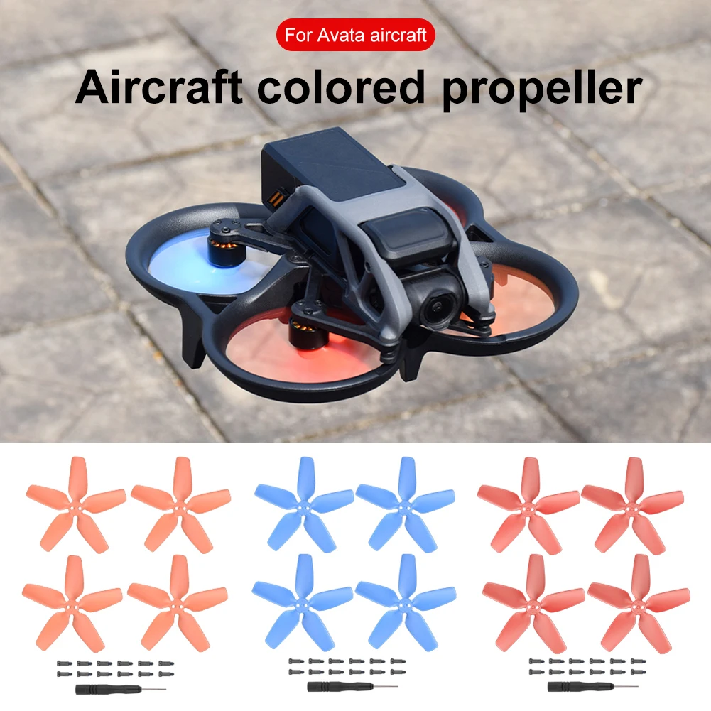 

Пропеллер для DJI Avata 4 шт., запасные части для вентилятора крыла, аксессуары для дрона Dji Avata