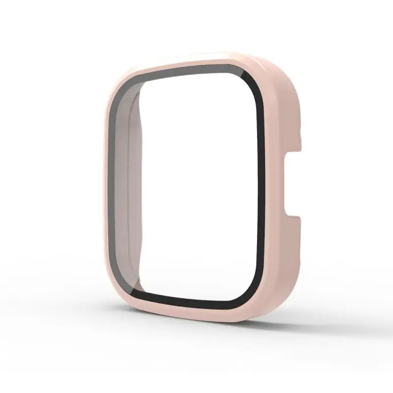 

Watch Case Full Screen Protective Case Protective Red Protective Case Tempered Film One Piece Case Protector Cover Tempered