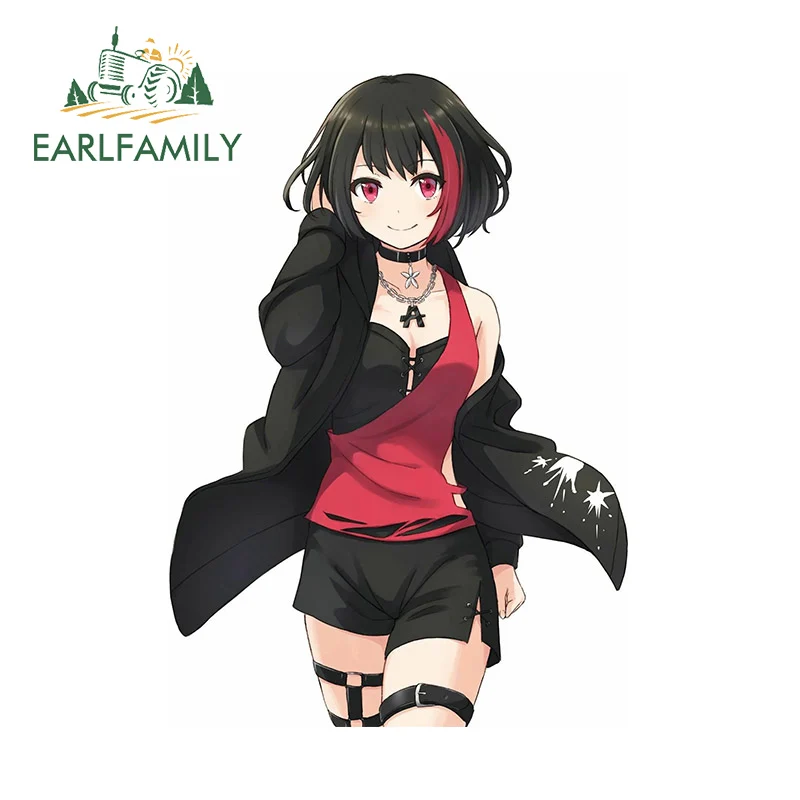 

EARLFAMILY 13 см x 9,1 см для Akame Ga Kill автомобильные наклейки аниме мультфильм Водонепроницаемая виниловая наклейка Мотоцикл Окно фургон автомобильный Стайлинг