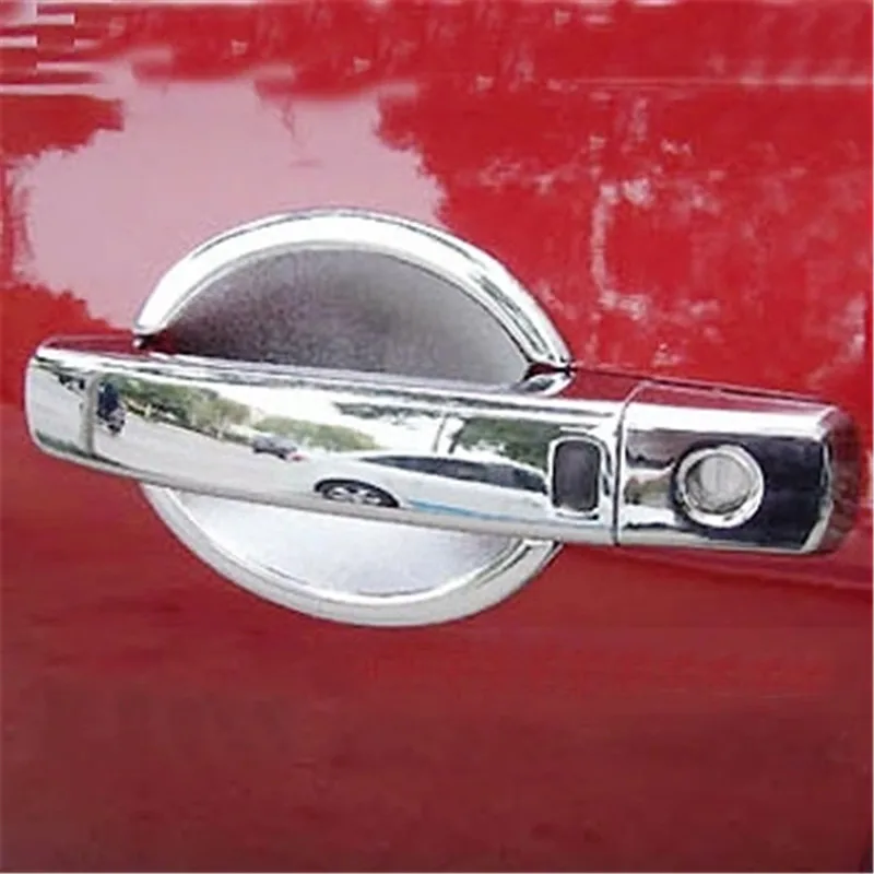 

for Nissan Qashqai J10 Sentra Altima Quest Maxima Frontier 2005-2008 Chrome decoration Door handle cover trim