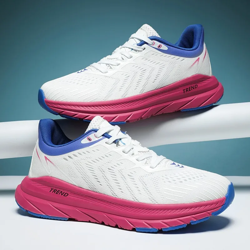 Men Running Shoes Fashion Couple Sneakers Breathable Casual Sport Shoes Outdoor Walking Jogging Tennis Shoes Athletics Plus Size