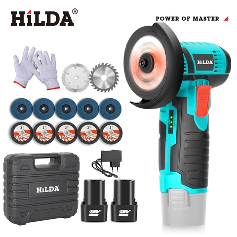 HILDA Беспроводная угловая шлифовальная машина