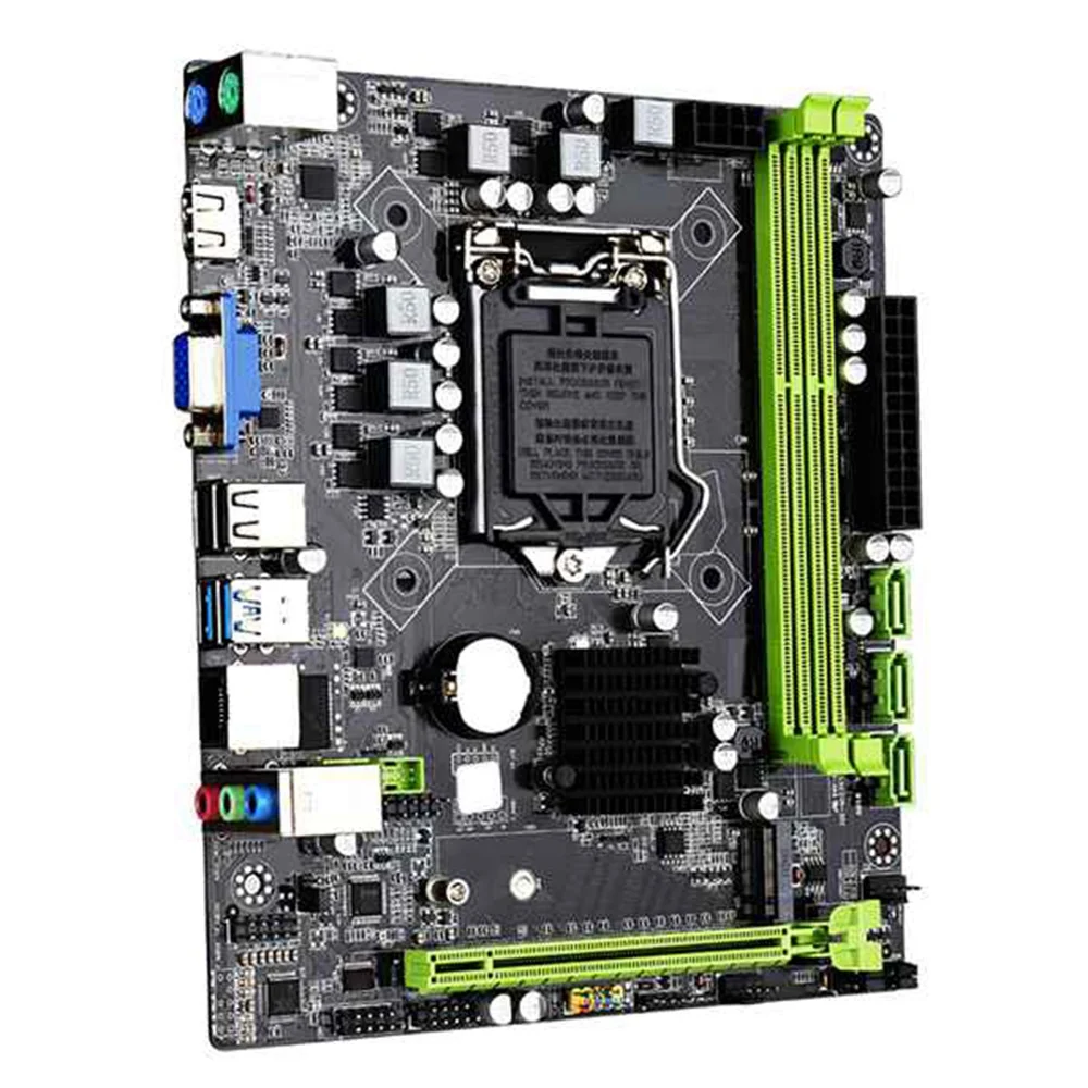 Двухканальная материнская плата H310C LGA1151 DDR3 ПАМЯТЬ для настольного компьютера