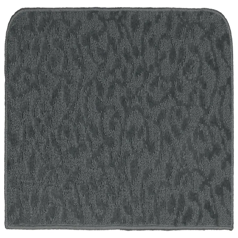 

Ivy 18 in. x 30 in. Slice Kitchen/Door Mat Cinder Gray