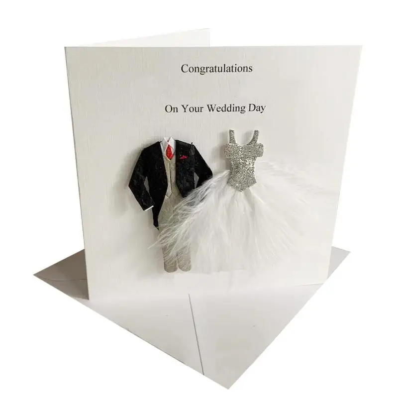 

Wedding Card Signature Wedding Card Wedding Congratulations Card Bridal Showers Engagement Parties Chic Designs With Envelope