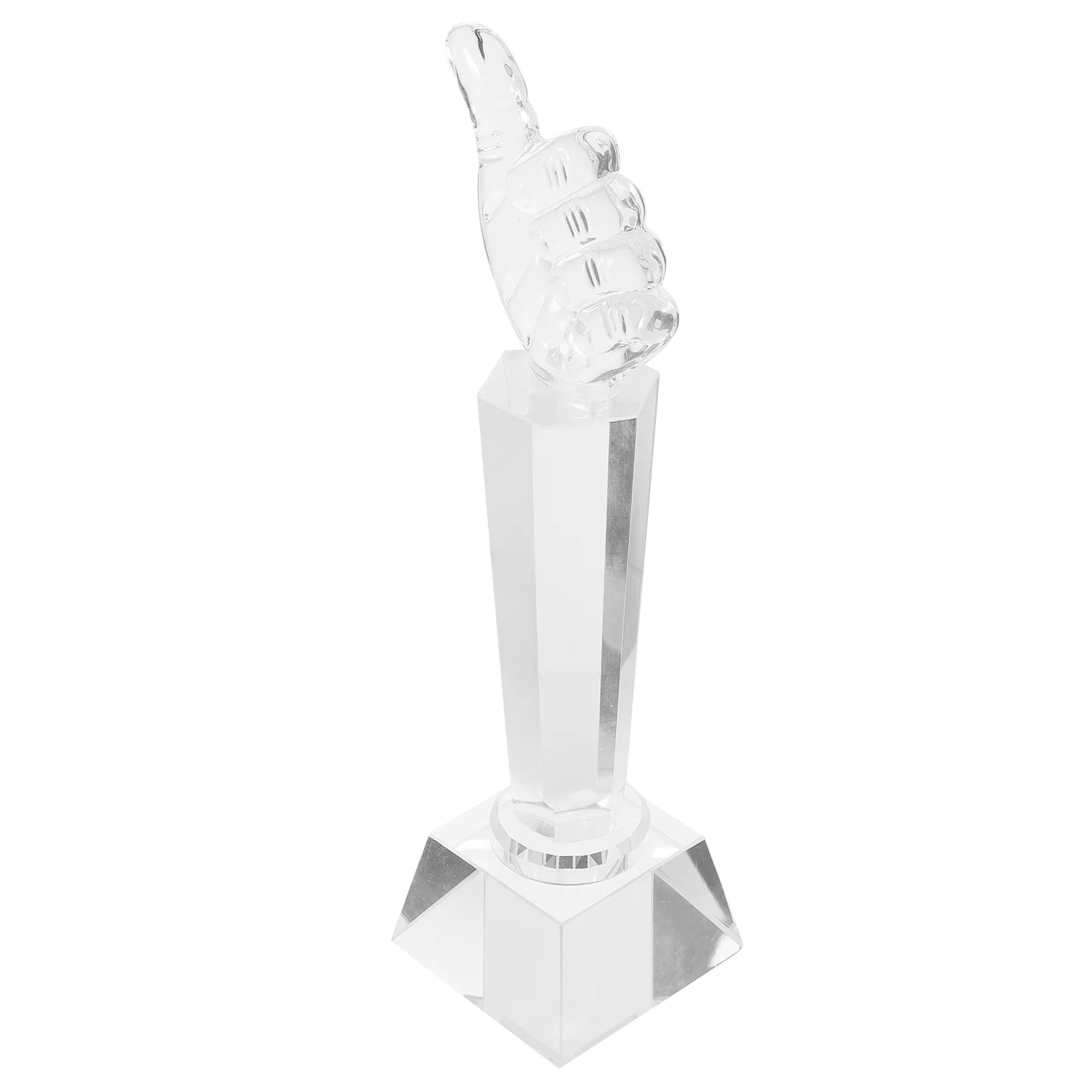 Transparent Trophy Crystal Trophy Crystal Trophy Decor Clear Trophy Ornament Trophy Cup