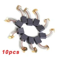 10pcs electric motor carbon brushes power tool replacement parts for rotary hammer circular saw cut off saw angle grinder