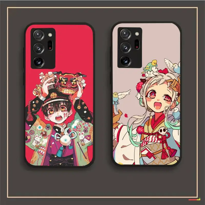 

Toilet Bound Hanako Kun Phone Case For Samsung Note 8 9 10 20 Case For Note10Pro 10lite 20ultra M20 M31 Funda Case