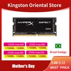 Kingston Memoria Ram ddr4 3200MHz 8gb 16gb 32g HyperX Impact SODIMM CL20 1,2 V D RAM 260pin Intel Gaming Notebook memory for lapt