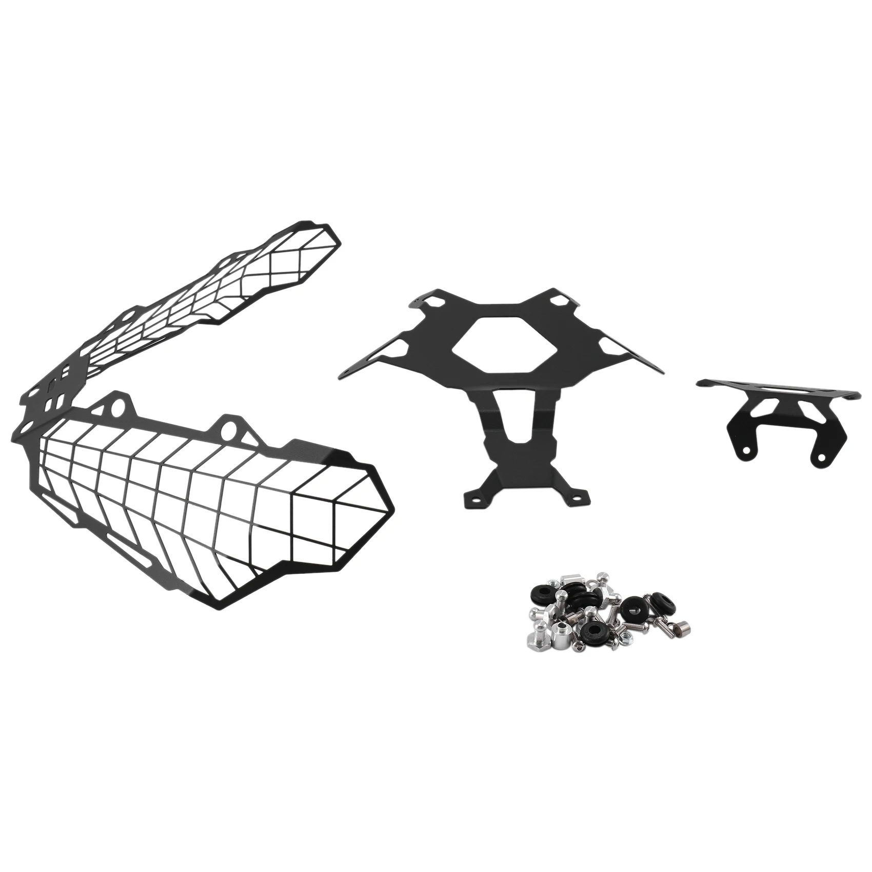 

Motorcycle Front Headlight Grille Lamp Guard Cover Net Protector