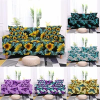 butterfly elastic sofa covers for living room 3d digital print stretch slipcovers couch corner sofa cover for home decoration
