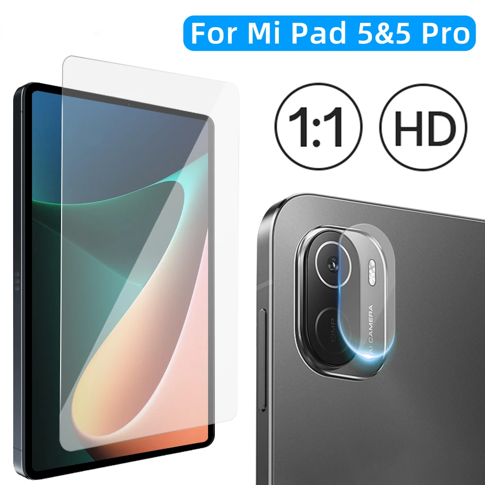 

Original For Pad 5 Glass Protector Mi pad 5 Pro Film Bubble Free Protective Film 9H Tempered Glass Screen Protector