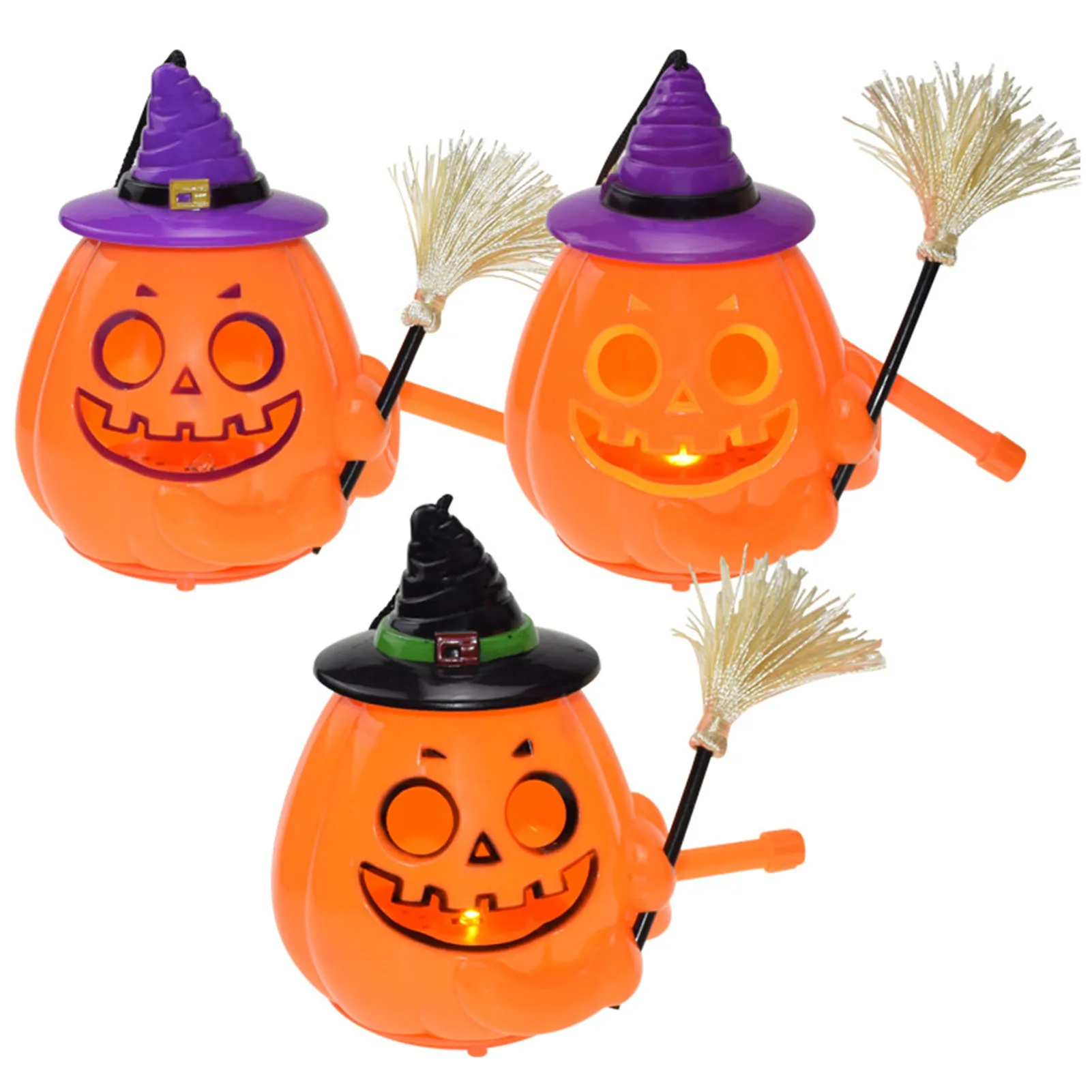 

LED Halloween Pumpkin Lights Glowing Decorative Lamp for Holiday Parties Masquerade