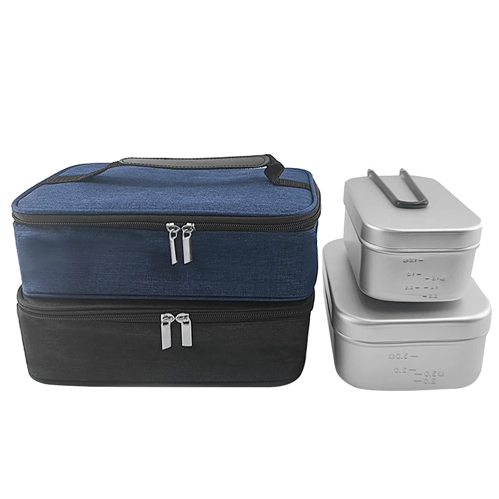 

Портативная термоизолированная сумка-холодильник мини-сумочка для завтрака для кемпинга, походов, барбекю, пикников