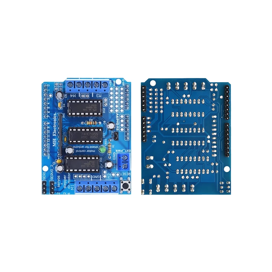 1 шт. L293D щиток драйвера двигателя для Arduino UNO MEGA2560 4-канальная плата привода