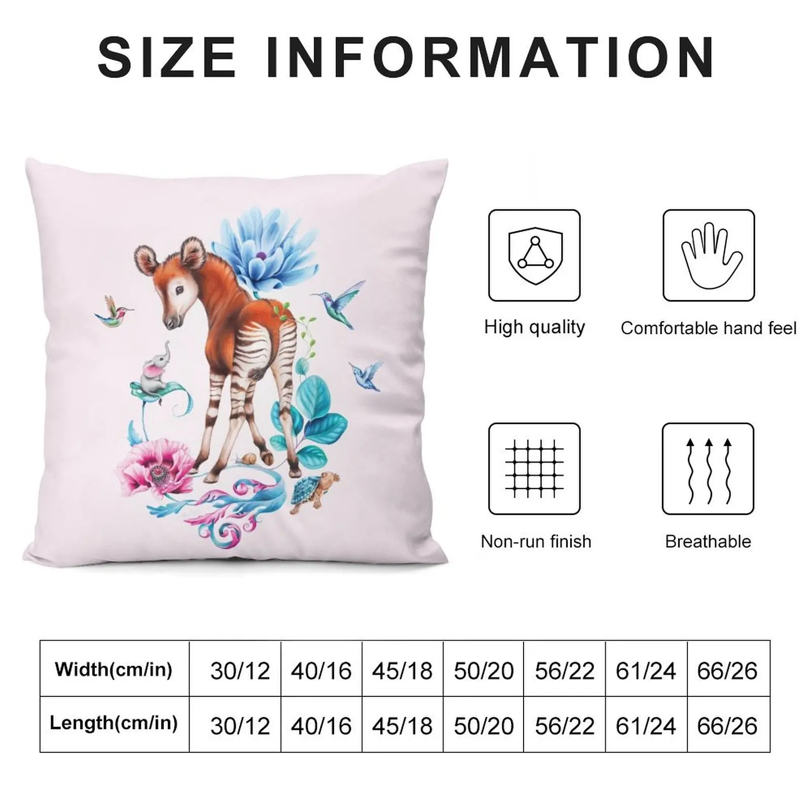 Декоративная подушка Young okapi от Марии тиqwah декоративные подушки для роскошного