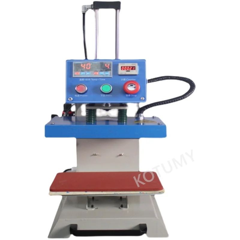 20x20 см однопозиционный термопресс пневматический автоматический аппарат для