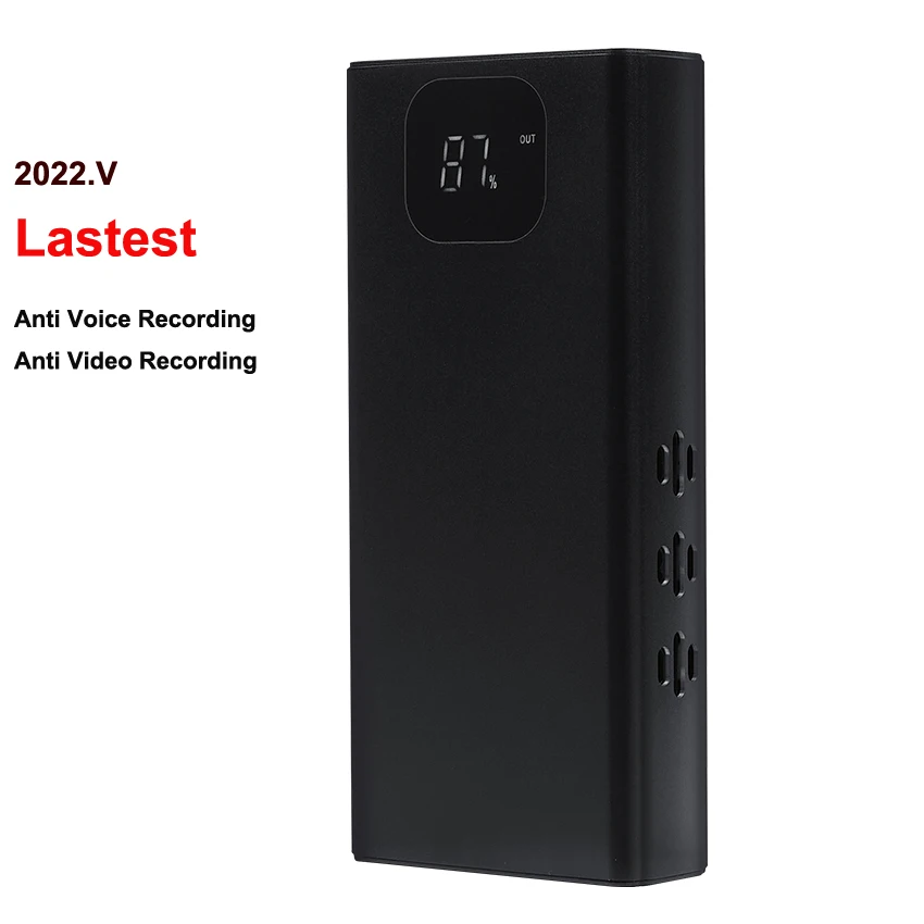 2022 Anti-spy Voice Recording Blocker Interference Phone/Camera Sound Record Prevent Digtal Voice Recorder