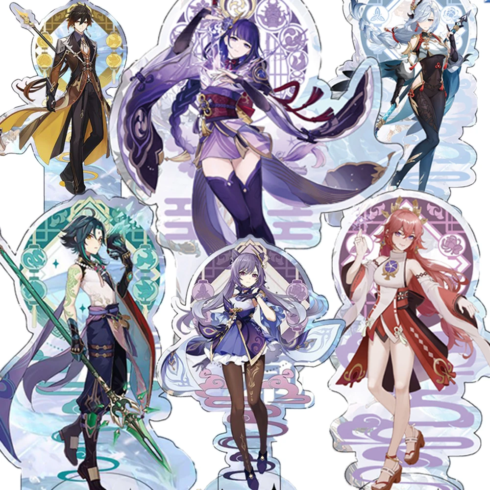 

Столешница для украшения стола Genshin Impact Morax HuTao tataglia Keqing Beelzebul