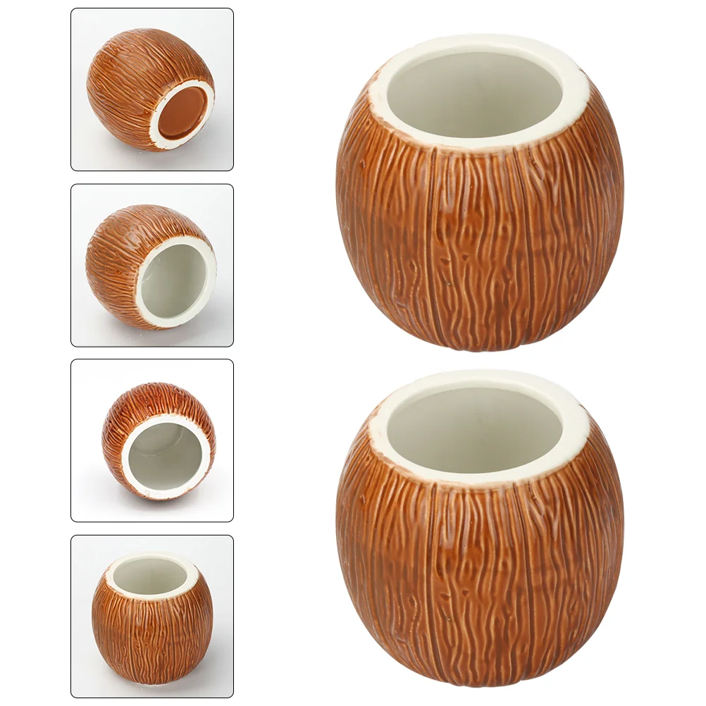 

2pcs Ceramic Coffee Holder Cup Tea Drinking Cups Delicate Coffee Cups
