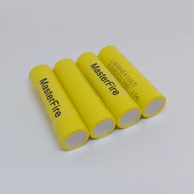 Аккумуляторная батарея MasterFire 18650 3 7 В 2500 мАч HE4 35A