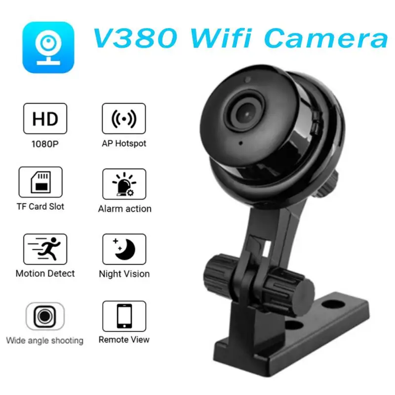 Мини Wi-Fi IP-камера HD 1080P Беспроводная внутренняя камера ночного видения охранная с