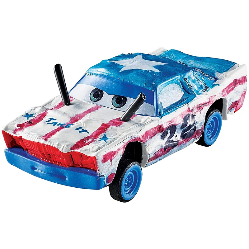 Дисней Pixar тачки 3 Гром полый Crash Fritter Miss Lightning Mcqueen Dr повреждение 1:55 литье под