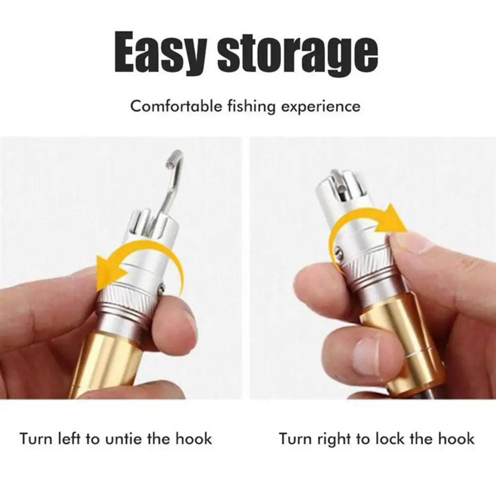 

Hook Remover Sturdy Aluminum Alloy Anti Slip Good Toughness Hook Separator for Outdoor Hook Remove Tool Fish Hook Remover