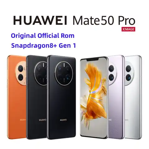Оригинальный новый смартфон Huawei Mate 50 Pro, 6,74 дюйма, 120 Гц, Snapdragon8 + Gen 1, 66 Вт, 4700 мАч, основная камера 50 МП, гармониос 3.0