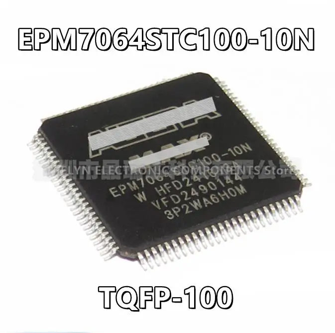 

5Pcs/lot EPM7064 EPM7064STC100-10N EPM7064STC100-10 IC CPLD 64MC 10NS 100TQFP